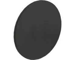 INTERSTEEL Rozet Rond Blind Zelfklevend Mat Zwart