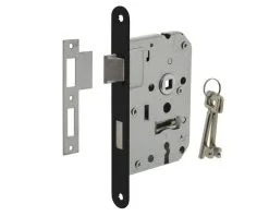 INTERSTEEL Klavier Dag- En Nachtslot Zwart