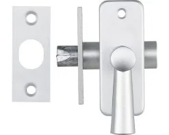 AXA Inboorgrendel DM25 + Sluitplaat Kunststof Alu F1