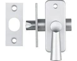 AXA Inboorgrendel DM35 + Sluitplaat Kunststof Alu F1