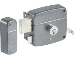 AXA Oplegslot 7490 DIN Rechts Antraciet