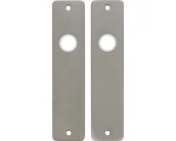 STARX Kortschild Blind Aluminium F9, 2 Stuks