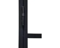 PERTURA 3D Scharnier T.b.v. Aluminium DKC Rechts Zwart