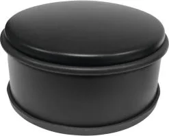 TARROX Deurstopper Ø 110x60 Mm Staal Zwart
