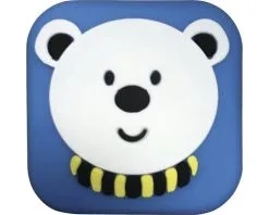 TARROX Wandbuffer Beer 41x41 Mm Zelfklevend Kunststof Blauw, 2 Stuks