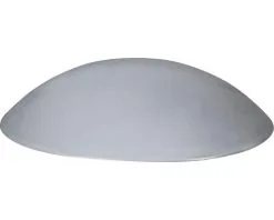 TARROX Wandbuffer Ø 40 Mm Zelfklevend/schroefbaar Kunststof Grijs, 2 Stuks