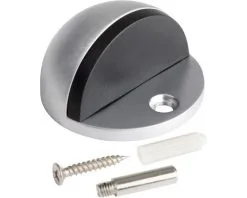 TARROX Deurstopper Ø 45x25 Mm Staal Verchroomd