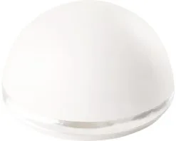 TARROX Wandbuffer Ø 22 Mm Zelfklevend Kunststof Wit, 2 Stuks