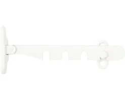 TARROX Raamstopper Metaal Wit