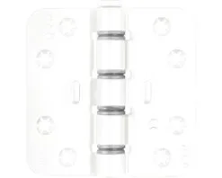 AXA Scharnier Smart Easyfix 89x89 Mm Ronde Hoek Wit