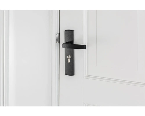 AXA Cilinderslot 7145 Dag-nacht PC55 Zwart Met Beslag (deurbeslag Curve Klik Met Kruk Curve Op Schild PC Zwart) 10 AXA Cilinderslot 7145 Dag-nacht PC55 Zwart Met Beslag (deurbeslag Curve Klik Met Kruk Curve Op Schild PC Zwart) - Afbeelding 10