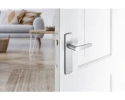 AXA Loopslot 7155 Wit Met Beslag (deurbeslag Curve Klik Met Kruk Curve Op Blindschild Aluminium F1) -Sloten Doorlock Shop DV 8 10603159 04 4c DE 20221005121658