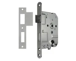 AXA Cilinderslot 7145 Dag-nacht PC55 RVS Geborsteld