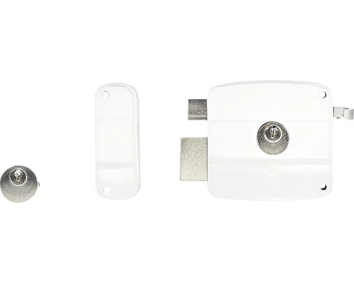 AXA Oplegslot 7490 DIN Rechts Wit 1 AXA Oplegslot 7490 DIN Rechts Wit