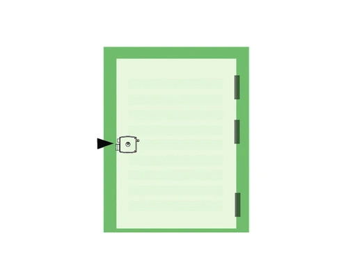AXA Oplegslot 7490 DIN Rechts Wit 3 AXA Oplegslot 7490 DIN Rechts Wit - Afbeelding 3