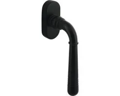 INTERSTEEL Raamkruk Emily Op Ovale Rozet Zwart