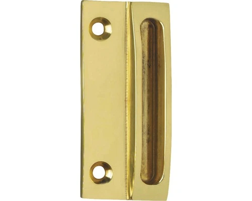 INTERSTEEL Sluitplaat 70x30 Mm Voor Raamsluiting Messing Gelakt 1 INTERSTEEL Sluitplaat 70x30 Mm Voor Raamsluiting Messing Gelakt