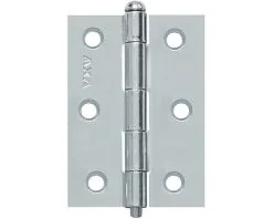 AXA Scharnier Smal Ongelagerd 64x45 Mm Verzinkt