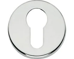 INTERSTEEL Rozet Rond Met Profielcilindergat Chroom