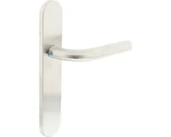 INTERSTEEL Deurkruk Paar Sander Op Blindschild RVS Geborsteld