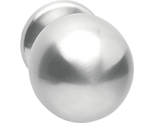 INTERSTEEL Voordeurknop Bol Ø 75/66 Mm Eenzijdige Montage RVS Geborsteld 1 INTERSTEEL Voordeurknop Bol Ø 75/66 Mm Eenzijdige Montage RVS Geborsteld