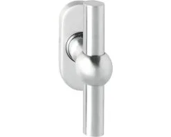 INTERSTEEL Raamkruk T-vorm, RVS Geborsteld