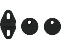 INTERSTEEL Geleide- En Afstandhoudersset Zwart