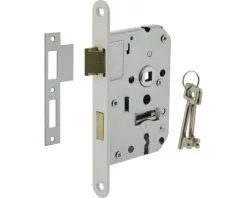 INTERSTEEL Klavier Dag- En Nachtslot Wit