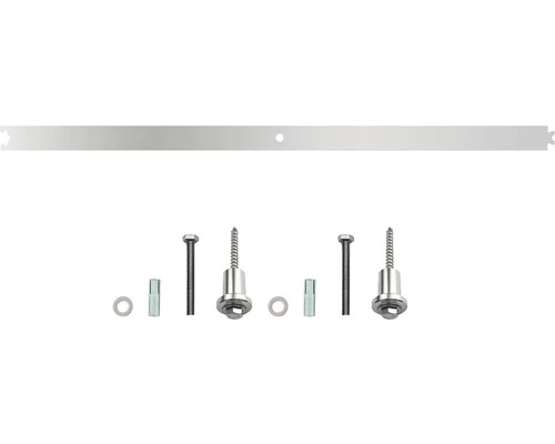 INTERSTEEL Schuifdeurbeslag Tussenrail 90 Cm RVS 1 INTERSTEEL Schuifdeurbeslag Tussenrail 90 Cm RVS