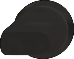 PERTURA 1000 Rozet Rond Met WC-/badkamersluiting Zwart -Sloten Doorlock Shop DV 8 6771961 01 4c NL 20180629131754