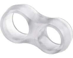 HETTICH Deurkrukbuffer Dubbel Transparant, 25 Stuks