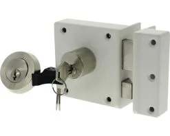 NEMEF Oplegslot 4154/02 Rechts Wit