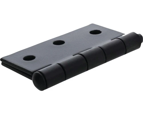 STARX Scharnier Ongelagerd 63x63 Mm Rechte Hoek Zwart, 2 Stuks 2 STARX Scharnier Ongelagerd 63x63 Mm Rechte Hoek Zwart, 2 Stuks - Afbeelding 2