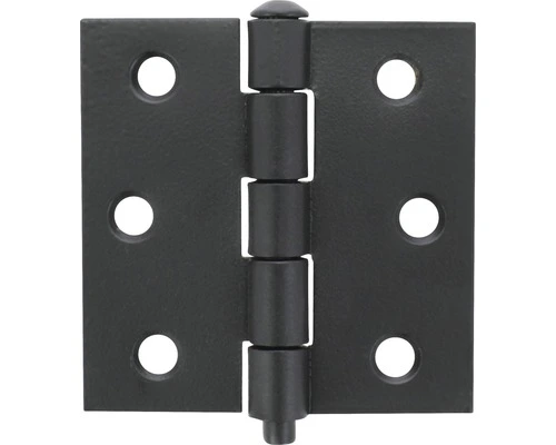 STARX Scharnier Ongelagerd 63x63 Mm Rechte Hoek Zwart, 2 Stuks 1 STARX Scharnier Ongelagerd 63x63 Mm Rechte Hoek Zwart, 2 Stuks