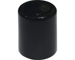 DRESSELHAUS Deurstopper Ø 30 Mm Kunststof Zwart, 25 Stuks