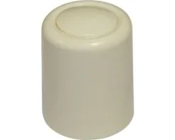 DRESSELHAUS Deurstopper Ø 30 Mm Kunststof Ivoor, 25 Stuks
