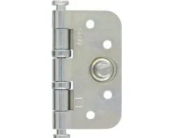 STARX Veiligheidsscharnier Kogellager 76x76 Mm Ronde Hoek Verzinkt