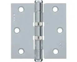 AXA Scharnier Kogellager 76x76 Mm Rechte Hoek Verzinkt