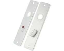 STARX Kortschild WC57/5 Aluminium F1, 2 Stuks